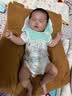 优衡 儿童沙发婴幼儿可爱舒适小沙发宝宝家用懒人沙发儿童座椅LRY-24 卡其色【真·升级 TPU棉】可拆洗 实拍图