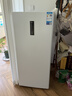 美的（Midea）无霜王176L立式家用冰柜风冷无霜变频冷藏冷冻柜电控冷柜一级能效小型冰箱BD/BC-176WEM国家补贴 实拍图