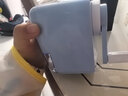 得力（deli）学生可自动进笔手摇卷笔刀削笔机/铅笔削笔器/削笔刀/转笔刀 儿童文具考试生日六一儿童节礼物蓝 实拍图