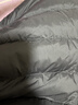 鸭鸭（YAYA）轻薄羽绒服男短款26新款秋冬新款立领保暖防寒轻便排骨反季外套KX 黑色 XL 180 【建议155-170斤】 实拍图