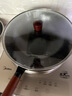 美的（Midea）铁锅炒锅健康无涂层精铁炒菜锅家用明火燃气灶凹面电磁炉专用32cm 实拍图