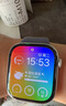 Apple/苹果WatchS11智能手表GPS款46毫米银色铝金属表壳雾紫色运动型表带S/M-联通补贴 实拍图