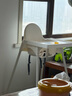宜家（IKEA）ANTILOP安迪洛高脚椅宝宝餐椅婴儿餐椅儿童椅座椅多功能椅子 【含桌板】白色（座位尺寸：22*25cm） 实拍图