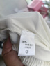 罗蒙（ROMON）断码撤柜桑蚕丝真丝长裤夏阔腿裤宽松直筒裤缎面窄版阔腿裤女 免烫 抗皱【米白】高品质*断码撤 XL 【110-120斤】 实拍图