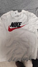 耐克（NIKE）春夏男T恤宽松休闲运动服DX1986-101 白色  L  实拍图