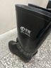 华盾雨鞋高筒防水鞋户外雨天防滑耐磨胶鞋不易滑雨靴男女款高筒 黑色 40码 实拍图