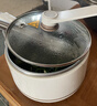 美的（Midea）电煮锅 小电锅 不锈钢0涂层电热锅 宿舍小锅多功能锅 1.6L学生寝室一体泡面小火锅XZC2017G 配蒸笼 实拍图
