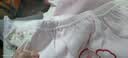 贝瑞加（Babyprints）婴儿pp裤男女宝宝纯棉长裤四季家居睡裤大屁屁休闲裤子 粉90 实拍图