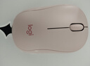 罗技（Logitech）M221轻音鼠标 无线鼠标 办公鼠标 对称鼠标 带无线微型接收器 茱萸粉 实拍图