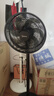 美的（Midea）【超级单品】七叶轻音立式电风扇家用柔风落地扇台式桌面小型风扇大风量节能摇头宿舍电扇 SAF30AB 实拍图