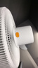 美的（Midea）【闪拆系列】一键闪电拆装直流变频家用语音电风扇一级能效轻音落地扇大风力卧室立式电扇SDJ30BC 实拍图