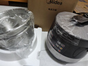 美的（Midea）有钛0氟青瓷电压力锅少盐提鲜70kPa高压锅速煮1000W大功率0涂层精钢厚釜煮饭电饭煲MY-E5860G 实拍图