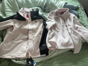 骆驼（CAMEL）三防冲锋衣户外登山服防水防风防污三合一保暖时尚运动外套 A9W114120-1X，木黛色/幻影黑女 M 实拍图