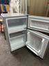 新飞冰箱小型租房用 一级能效冷 藏冷冻两用1-2人家用小冰箱 出租房双门电冰箱办公室两门 26年升级 38A一级能效【保温升级】银色 实拍图