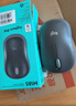 罗技（Logitech）M185鼠标 无线鼠标 办公鼠标 对称鼠标 黑色灰边 带无线2.4G接收器 实拍图
