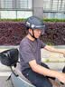 FGHGF3C认证特大码头盔大头围大号电动摩托车男四季通用夏季安全帽 【大头围专属丨透气风道】短镜-黑 实拍图