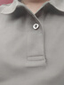 京东京造夏季运动短袖男士t恤polo衫男跑步健身户外速干衣服 灰褐色 3.0 M 实拍图