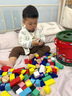 小顽豆榉木质积木大颗粒1-3岁婴幼儿童蒙氏早教六一玩具0早教拼图6礼物 实拍图