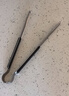 拜杰不锈钢夹子食品夹厨房煎牛排专用烤肉夹子剪刀烧烤工具套装二件套 实拍图