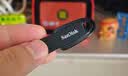 闪迪（SanDisk）64GB USB3.2 U盘 CZ550黑色 读速100MB/s 安全加密 数据恢复 学习办公电脑车载 高速大容量优盘 实拍图