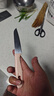 园艺刀嫁接刀家用不锈钢水果削皮刀厨房瓜果切果皮小刀阳江刀具 直柄水果刀2把 实拍图