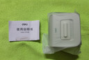 得力（deli）活页打孔器金属6孔/3孔可调节六孔打孔机小型a4活页本凭证装订机装订夹条 TA857抹茶绿 实拍图