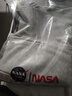 NASA GISS休闲裤男宽松直筒阔腿裤潮流长裤子 花灰直筒常规 (185/88A)2XL 实拍图