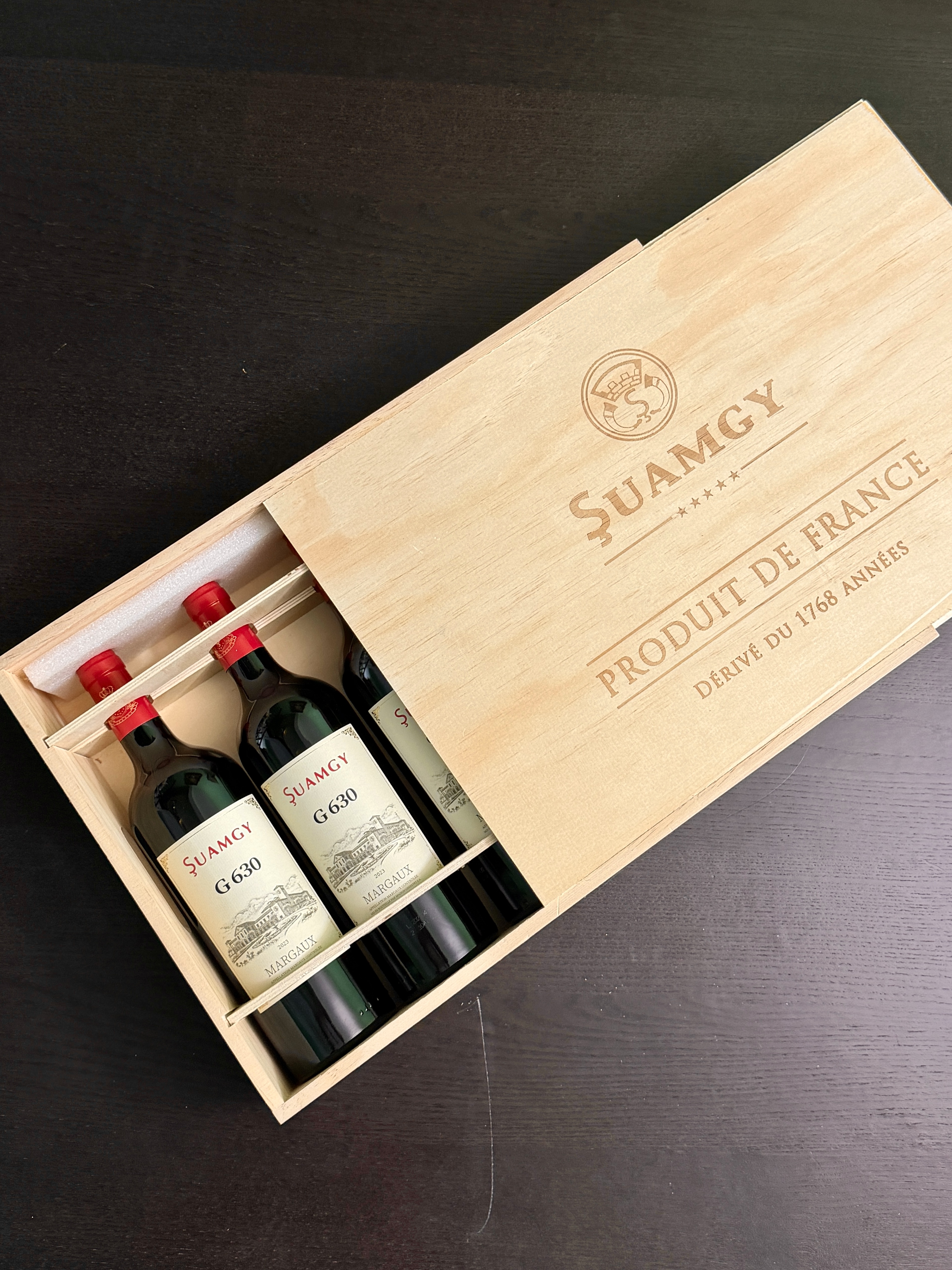 圣芝（suamgy）G630玛歌赤霞珠干红葡萄酒750ml*6瓶 整箱礼盒送礼 法国进口红酒 实拍图