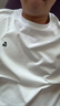 杰克·琼斯（JACK&JONES）26年男装四季打底T恤男士凉感透气多色情侣款短袖t恤水洗不易走形 白色A06 L 180 实拍图