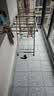 京东京造落地晾衣架 折叠挂衣架加厚不锈钢翼型 3档高度调节晾被 实拍图