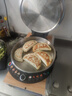 苏泊尔（SUPOR）新品电饼铛钛钢小宝有钛0涂层钛钢电饼档家用煎饼锅烤肉锅烙饼锅早餐机煎烤机三档火力 JT30ATG835 实拍图