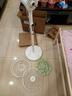 美的（Midea）【超级单品】七叶轻音立式电风扇家用柔风落地扇台式桌面小型风扇大风量节能摇头宿舍电扇 SAF30AB 实拍图