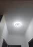 莱盏豪灯铝材过道走廊灯简约卧室吸顶灯网红新款衣帽间LED玄关入户阳台灯 金色五边形23CM 24W LED白光 实拍图