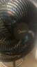 美的（Midea）【超级单品】七叶轻音立式电风扇家用柔风落地扇台式桌面小型风扇大风量节能摇头宿舍电扇 SAF30AB 实拍图