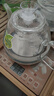 澳柯玛（AUCMA）316自动上水恒温电热水壶0.8L玻璃煮茶器功夫茶具茶台一体机泡茶烧水壶煮茶壶电茶炉电水壶J1 实拍图