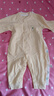 贝瑞加（Babyprints）宝宝连体衣2件装婴儿纯棉四季衣服长袖爬服柔软哈衣家居内衣黄80 实拍图