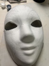 仕彩 幼儿园纸浆脸谱面具空白色儿童DIY手工绘画材料包 白坯面具套装A 实拍图