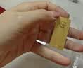 菜百首饰“财富”投资金条 足金Au999.9黄金金砖 投资 收藏礼品 “财富”金条 20克(不支持7天无理由退换货) 实拍图
