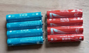 【百万热销】彩虹电池5号和7号AA 计算器钟表玩具七号碳性电池1.5v电池五号 7号8粒【容量升级】 实拍图