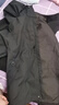 啄木鸟冲锋衣三合一男女士新款外套男情侣夹克春秋冬季登山滑雪衣服男装 黑色 (三合一男女同款) 3XL (建议165-180斤) 实拍图