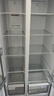 上菱559升双开门冰箱对开门风冷无霜一级能效节能变频家用大容量电冰箱BSE559PWL 实拍图