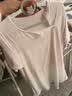 babycare儿童睡衣优可丝薄款宝宝家居服套装 【春夏款】桃乳粉 110  实拍图