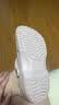 卡骆驰（CROCS）檀健次同款经典洞洞鞋轻便百搭女沙滩鞋包头拖鞋男鞋|10001 石英粉-6UR(含智必星) 37 /38(230mm) 实拍图