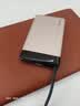 京选京东自有品牌【3C认证可上飞机】10000mAh22.5W自带线充电宝适用苹果/小米17小米华为粉色 实拍图