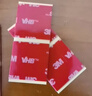 3M双面胶强力无痕耐高温ETC行车记录仪5608N-GF34MM*50MM灰10片/袋 实拍图