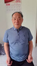 杉杉【凉感桑蚕丝】短袖T恤男士夏季透气通勤上衣体恤POLO衫男装款 实拍图