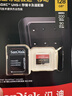 闪迪（SanDisk）128GB TF（MicroSD）内存卡A2 4K V30 U3 C10 至尊超极速移动存储卡 读速200MB/s 写速90MB/s 实拍图