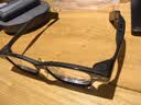 夸克AI显示眼镜S1 官方AI助手 3D立体双显AR智能眼镜 无限续航拍照录像翻译导航提词器耳机 国家补贴 威灵顿方框 曜黑 超级续航套装（配换电仓+电池） Conant高端镜片1.74（400-12 实拍图