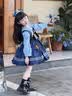 心楠2026连衣裙朱迪兔子警官儿童衣服女孩服装洛丽塔公主裙子cosplay 长袖兔子警官【尾巴+腰带+腰包+领带+腰部兔子】 130 cm（适合身高120-125CM） 实拍图