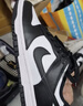 耐克NIKE情人节礼物 女休闲板鞋 DUNK 运动鞋DD1503-101白黑35.5 实拍图